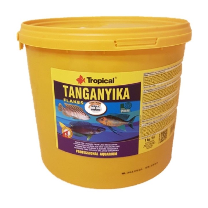 Tropical Tanganyika flakes 5l /1kg vědro AKCE